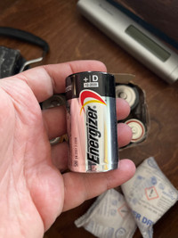 Batteries C et D gratuites - free battery C and D