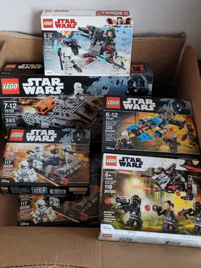 Lego Star Wars Battle Pack 75166 First Order 75167 Bounty Hunte, View more