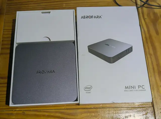 AEROFARA Mini PC Intel Gen N5105 W10 W11  8gb Ram 256GB SSD wBOX in Desktop Computers in City of Toronto - Image 3