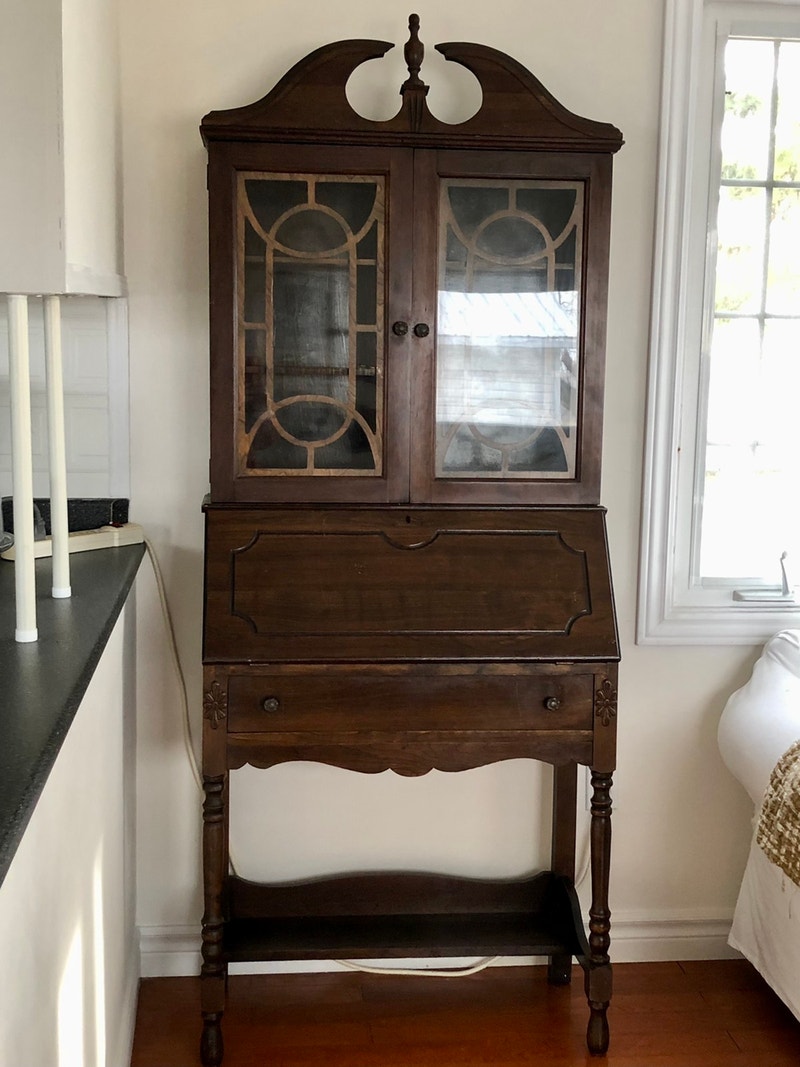 Antique Krug Secretary desk hutch convertible Hutches & Display