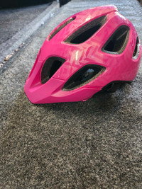 Pink Tyro kids bike helmet 