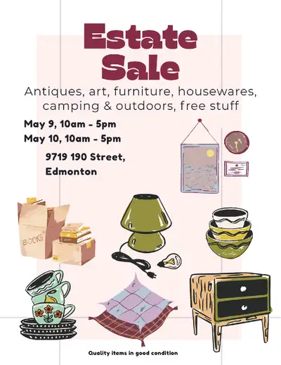 Garage sale/Estate sale - West Edmonton, View more