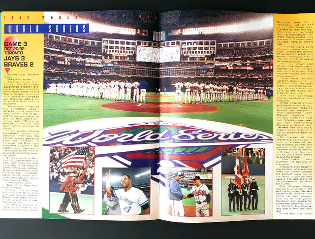 1992 Toronto Blue Jays World Champions Sports book in Textbooks in City of Toronto - Image 4