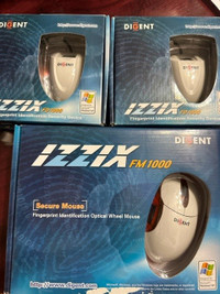 3 piece finger security kit , 1 secure ID mouse+ a