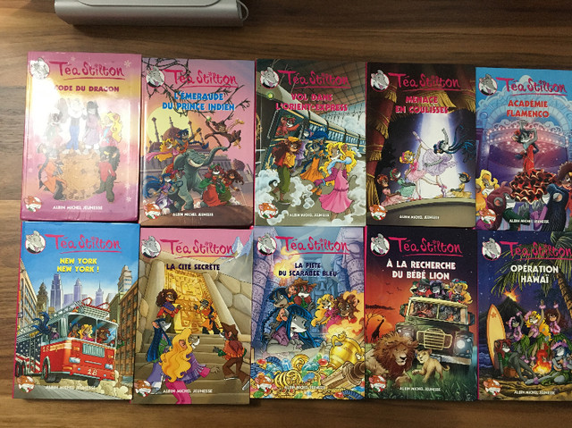 Lot de 10 livres pour enfants Téa Stilton dans Livres jeunesse et ados  à Longueuil/Rive Sud