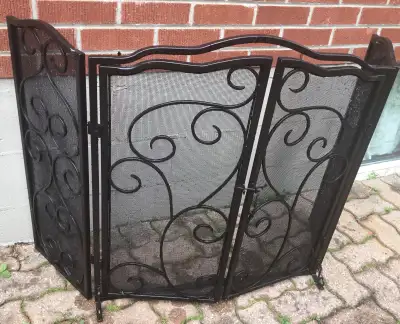 Fireplace screen, View more