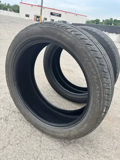 Firestone Performance tires ( all season) used on a brand new challenger GT ( driven 59K with winter...