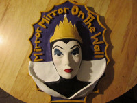 Dinsey SNOW WHITE Wicked Evil Queen Grimhilde 1ofAKind Clay Art