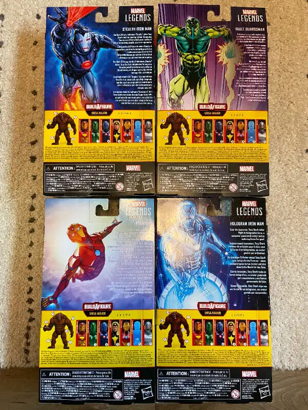 Marvel Legends Iron Man Ursa Major Wave Figures (no BAF) in Toys & Games in Mississauga / Peel Region - Image 3