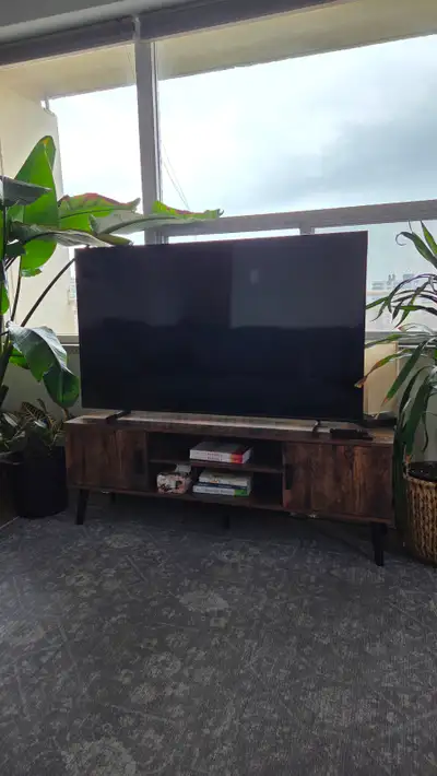 Samsung 55" 4K UHD HDR QLED Tizen OS Smart TV, View more