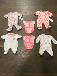 Baby girl clothes - preemie size all for $59 Toronto