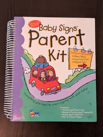 Your Baby Signs Parent Kit - 2005 Hardcover with coil-rings, View more