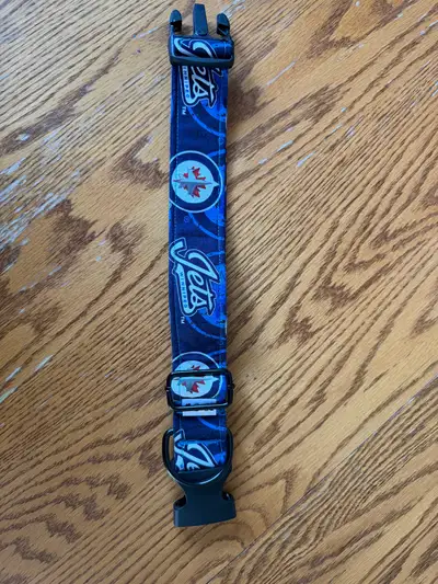Winnipeg jets dog collar, View more
