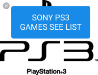 SONY PLAYSTATION 3 PS3 GAMES SEE LIST BELOW
