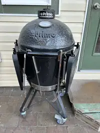 PRIMO Charcoal Grill with Stand