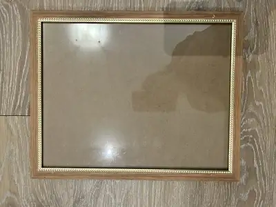 Gold and Wooden Frame, View more