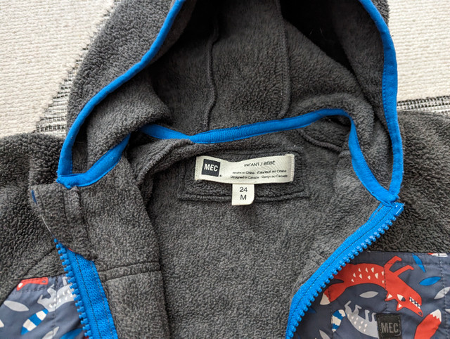 MEC Fleece jacket 24 month in Clothing - 18-24 Months in Edmonton - Image 4