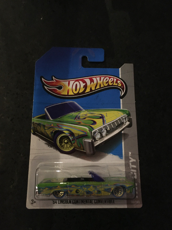 HOT WHEELS Treasure hunt '64 Lincoln Continental convertible, used for sale  