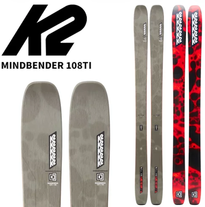 K2 MINDBENDER 108 TI 179CM + MARKER BINDINGS, View more