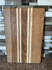 Solid wood striped Chacauterie Board