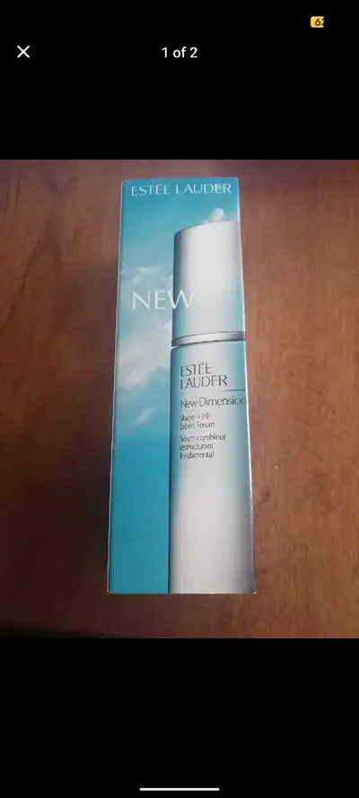 This is a brand new Estee Lauder New Dimension Shape + Fill Expert Serum, 1.7 FL. OZ./50ml, perfect...