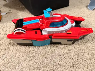 This is a Paw Patrol boat, great for imaginative play and recreating scenes from the show. It's grea...
