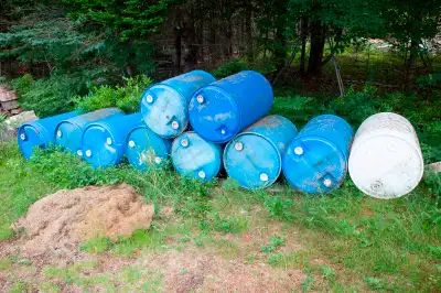 55 gallon barrels, View more