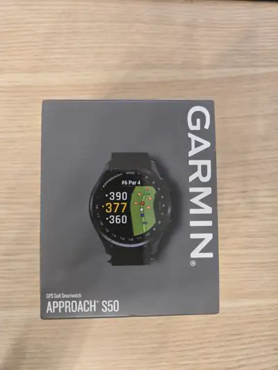 ⛳ Brand New Garmin Approach S50 – Never Used, Original Packaging, View more