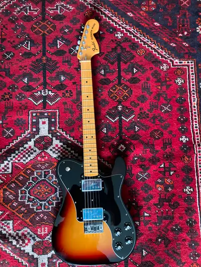 A mint condition 2022 American Vintage II USA-made telecaster deluxe. This model has the legendary w...