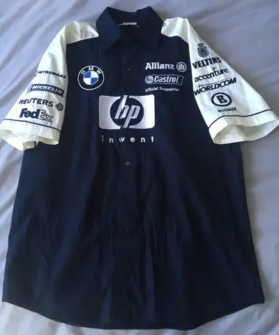 BMW WILLIAMS F1 SHIRT, WINDBREAKER, CAP AND GRAND PRIX KIT, View more