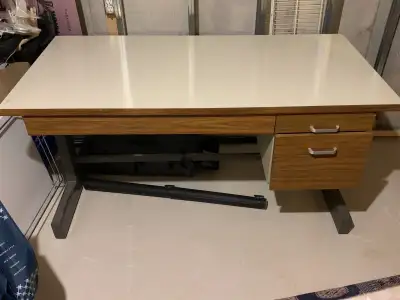 MCM Drafting / Artist Layout Table / Desk with Drawers, View more