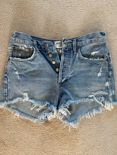 Womens Agolde denim shorts, View more