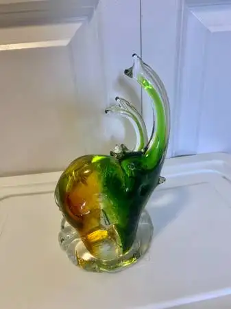 Elephants Glass Art, View more