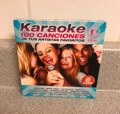 Karaoke 100 Canciones de tus Artistas Favoritos, Asking $25
