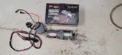 used only to lift 60 lbs\ utilisé seulement pour soulever 60 livres Steel cable is new. I replaced i...