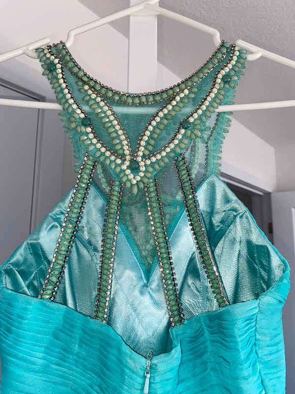 BEAUTIFUL SHORT BLUE DRESS!!! in Women's - Dresses & Skirts in Hamilton - Image 2