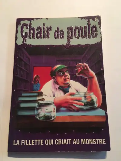 90's Chair De Poule Fillette Monstre Livres Enfants Horreur, View more