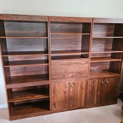 ⭐ 3 Piece Wall Unit Bookcase Cabinets - READ AD, View more