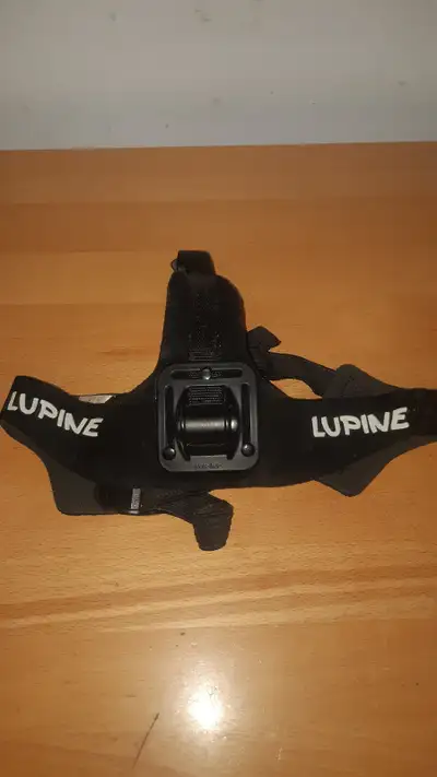 Lupine headband + helmet mount, View more