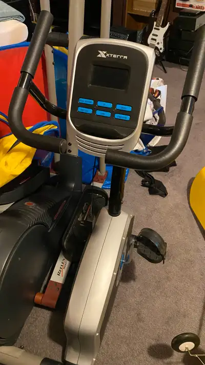 Xterra stationary exercise bike. Excellent condition. Original price $540. Pick up only