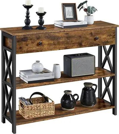 Brand New Modern Console Table with Drawer Special $79, View more