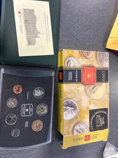 1999 Canada 7 coin specimen set w/nunavut, View more