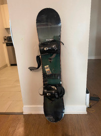 Salomon snowboard with Morrow Invasion bindings