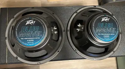 Peavey Blue Marvel speakers, View more