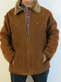 Manteau marron pour hommes (M-L/G)