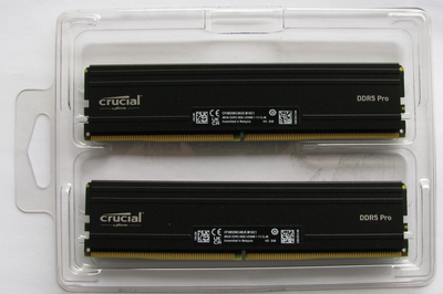 Crucial 5600 CL46 DDR5 memory kit 96Gb (2x48); XMP 3.0 and EXPO, View more