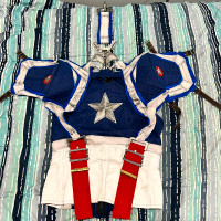 Halloween Marvel Captain America Costume - Top Part - Youth