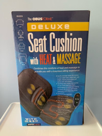 THE OBUSFORME SEAT CUSHION WITH HEAT & MASSAGE