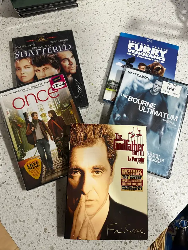 DVD & Blu-ray Film Bundle (all brand new)