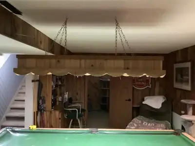 4 x 8 slate Dufferin regal pool and snooker table in great condition. Professional moving services a...